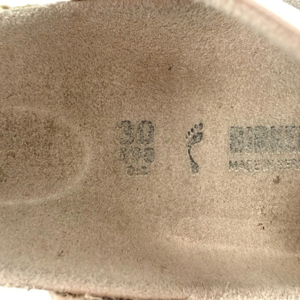 Birkenstock Rio Kids Metallic Pink Slingback Sandals Size 30 L12‎